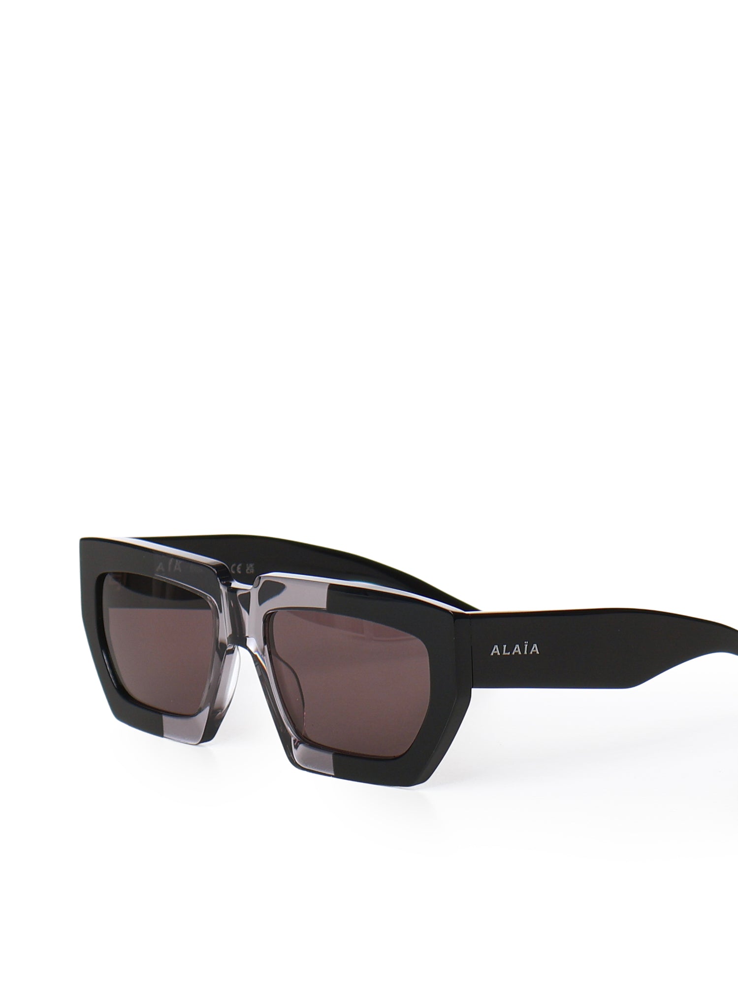 Occhiali da sole rettangolari sfumati AA0102S001  ALAIA 