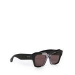 Occhiali da sole quadrati sfumati AA0103S001  ALAIA 