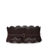 Cintura bustier in nabuk Vienne a onde AA1C082GCA322 U15 ALAIA 