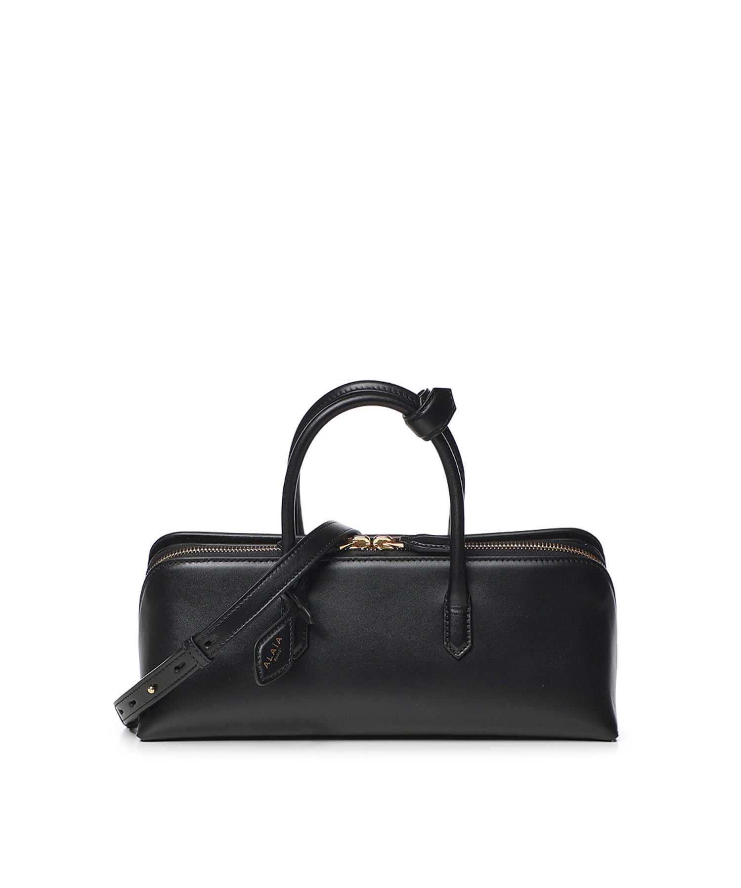 Borsa Delta piccola in pelle AA1L1015I255 999 ALAIA 