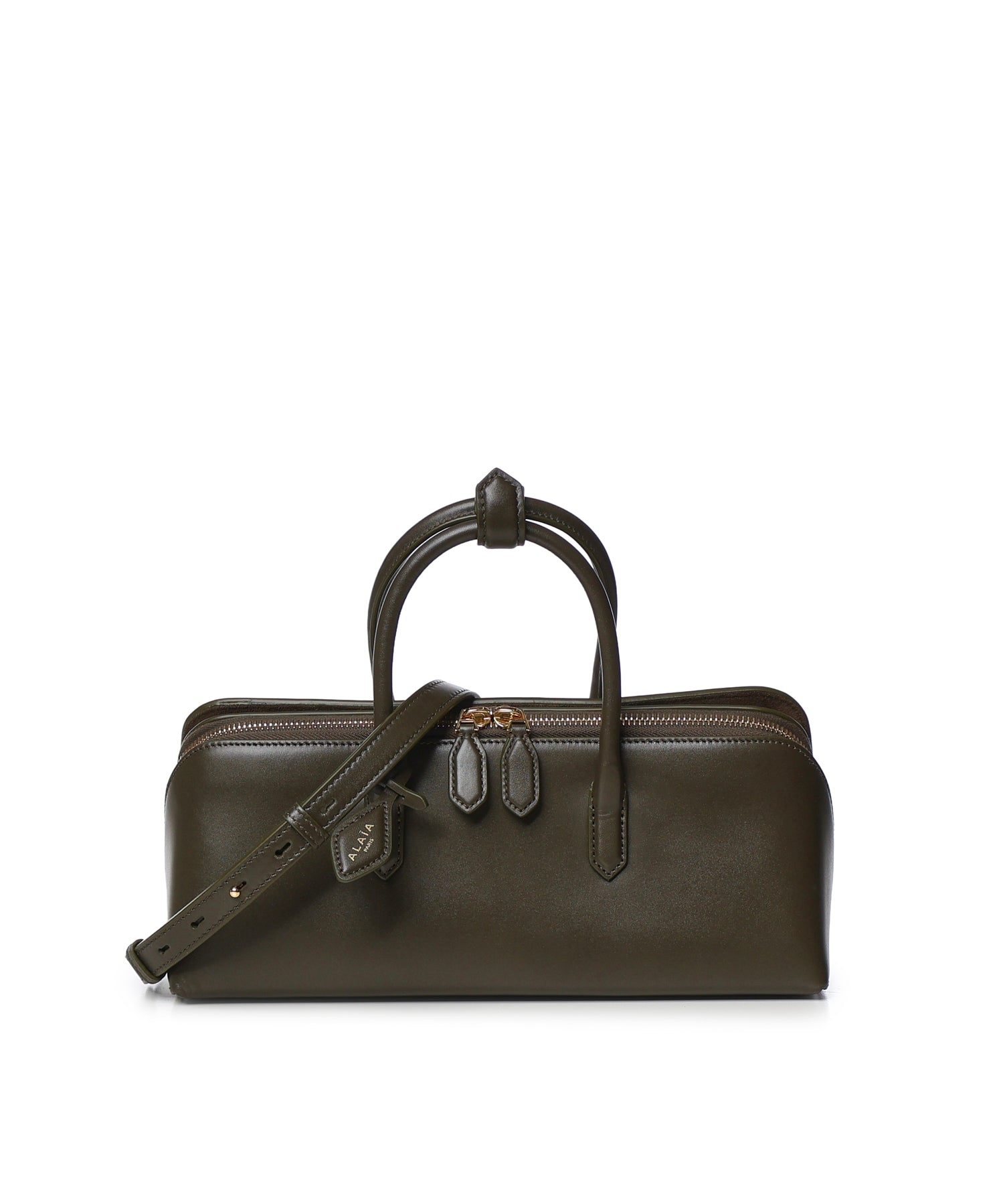 Borsa Delta piccola in pelle AA1L1015I255 U21 ALAIA 