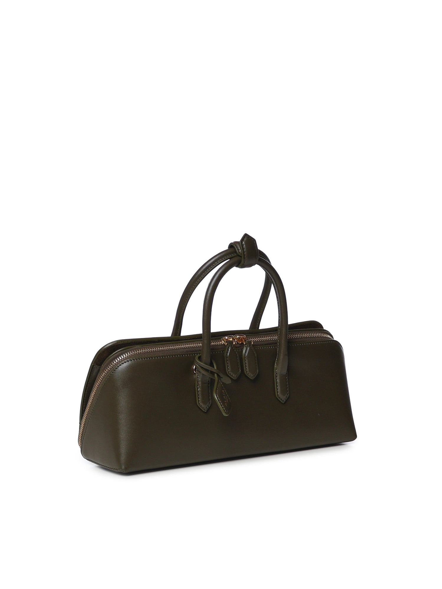 Borsa Delta piccola in pelle AA1L1015I255 U21 ALAIA 