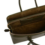 Borsa Delta piccola in pelle AA1L1015I255 U21 ALAIA 