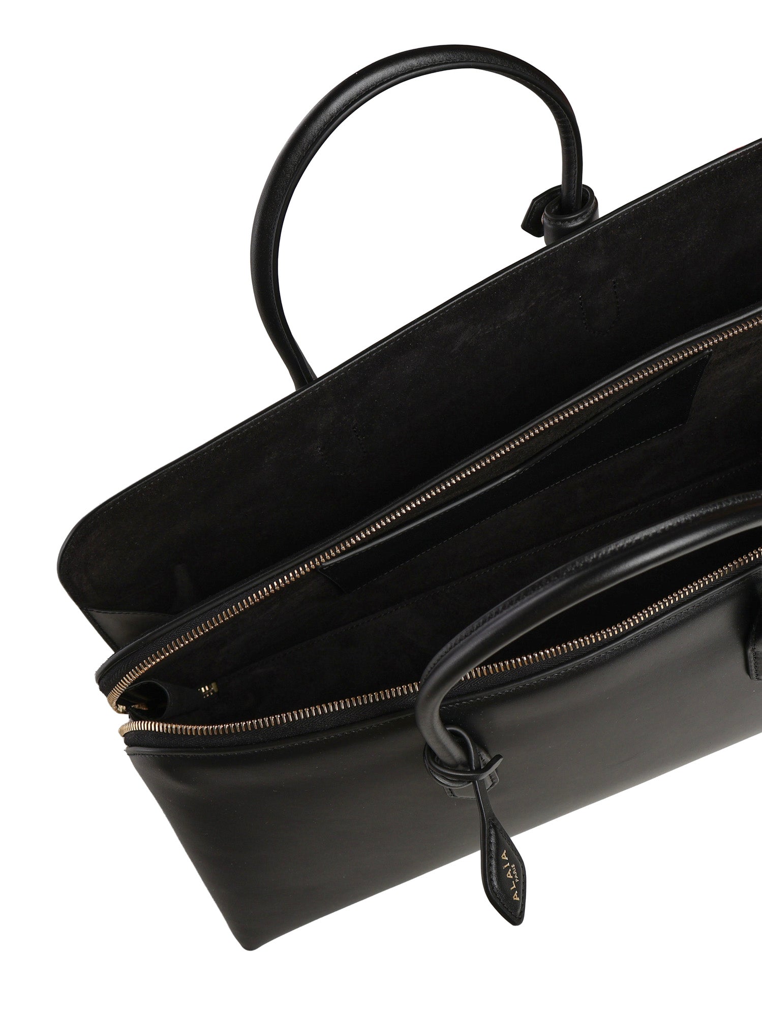 Borsa Delta media in pelle AA1L1016I255 999 ALAIA 