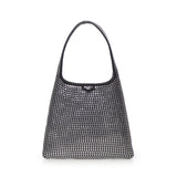 Borsa hobo in pelle con borchie AA1L1017I281 999 ALAIA 