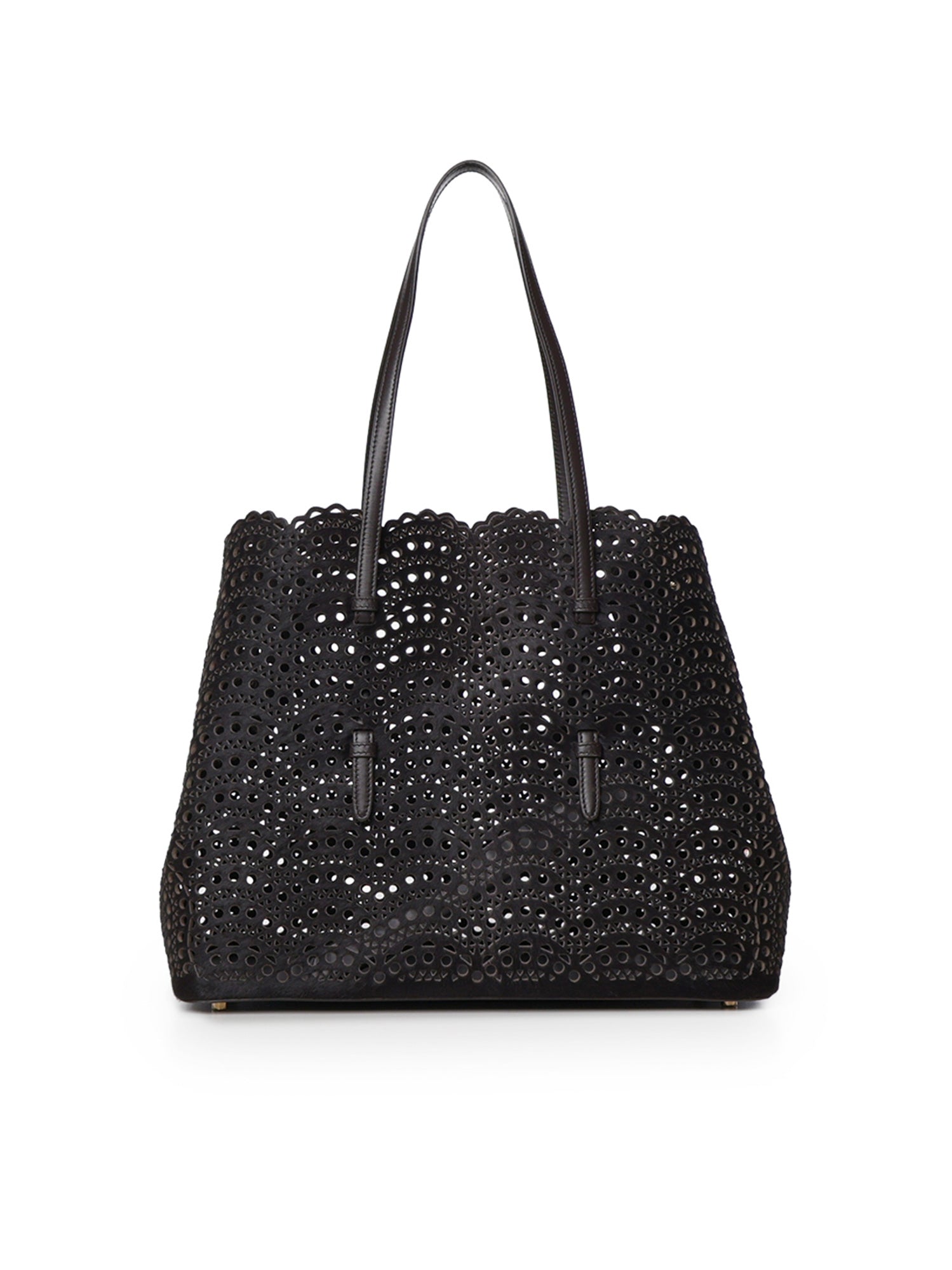 Borsa Mina in pelle di vitello AA1L6014I282 719 ALAIA 