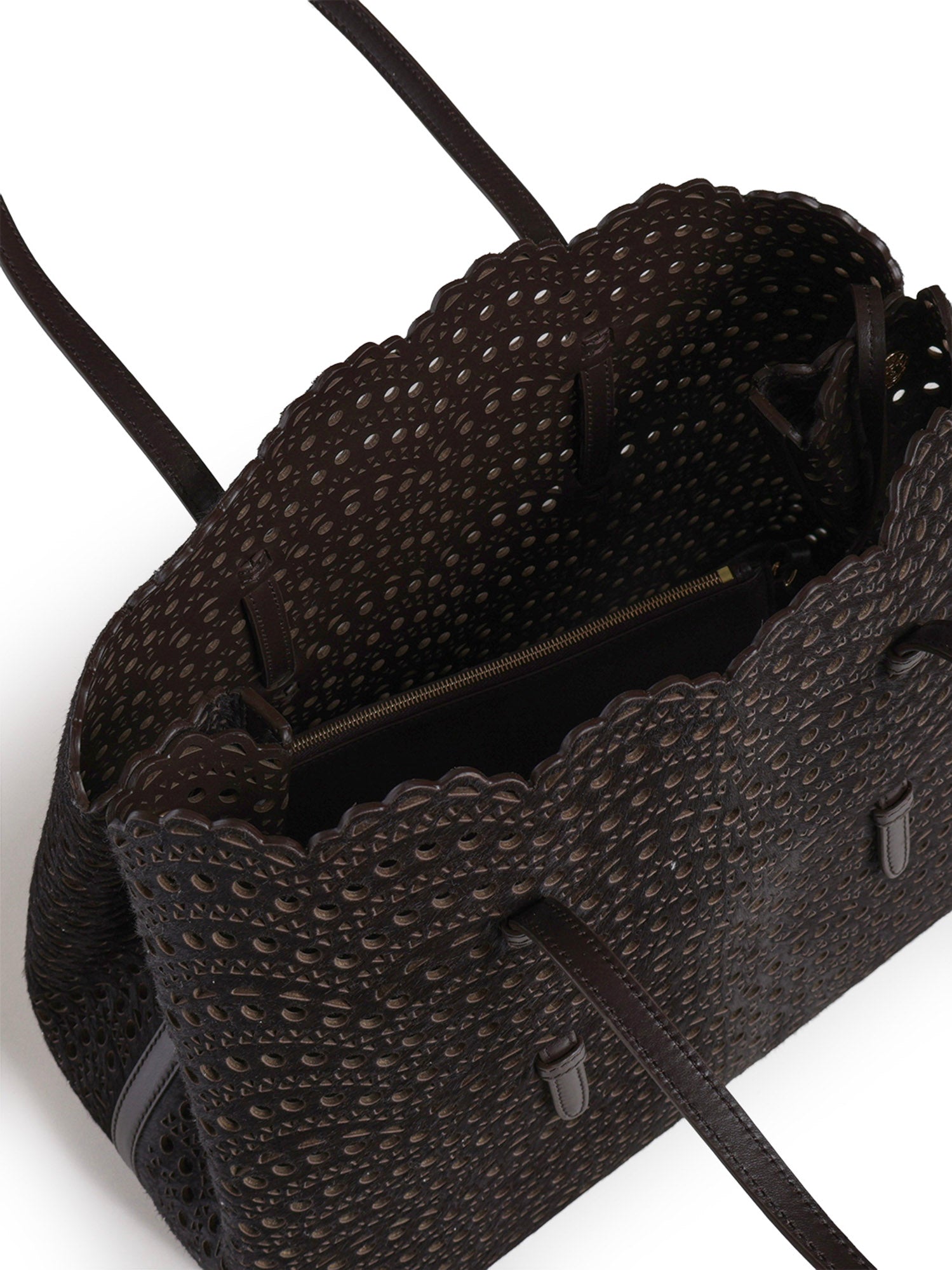 Borsa Mina in pelle di vitello AA1L6014I282 719 ALAIA 