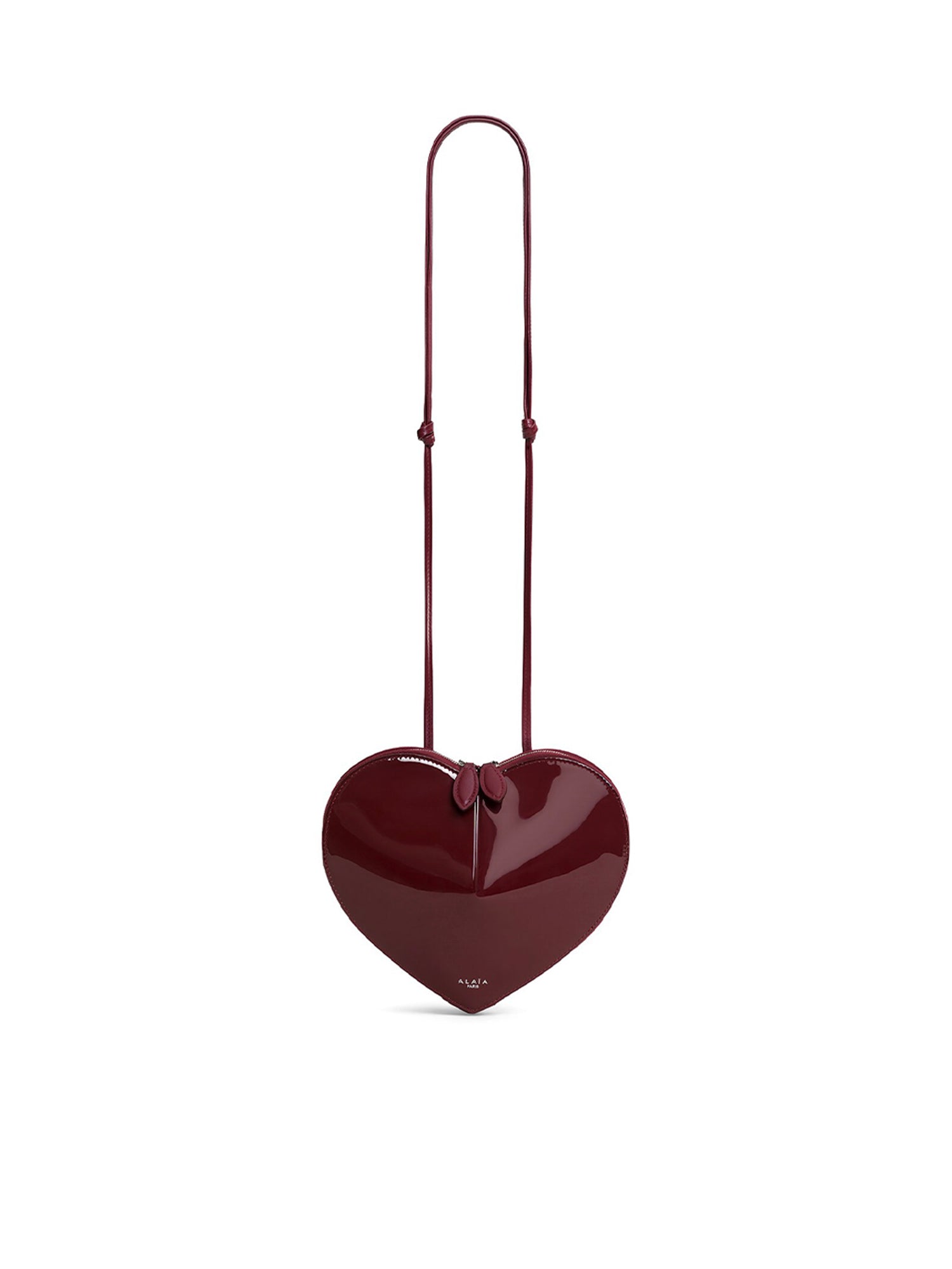 Borsa Le Cœur in pelle verniciata<BR/> AA1P003CA189 325 ALAIA 