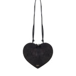 Borsa a tracolla Le Cœur in pelle e suede AA1P003CA577 999 ALAIA 
