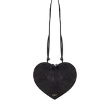 Borsa a tracolla Le Cœur in pelle e suede AA1P003CA577 999 ALAIA 