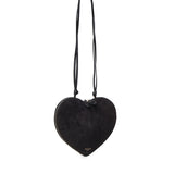 Borsa a tracolla Le Cœur in pelle e suede AA1P003CA577 999 ALAIA 