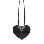 Borsa a tracolla Le Cœur in pelle e suede AA1P003CA577 999 ALAIA 