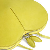 Borsa a tracolla Le Cœur in pelle e suede AA1P003CA577 U23 ALAIA 