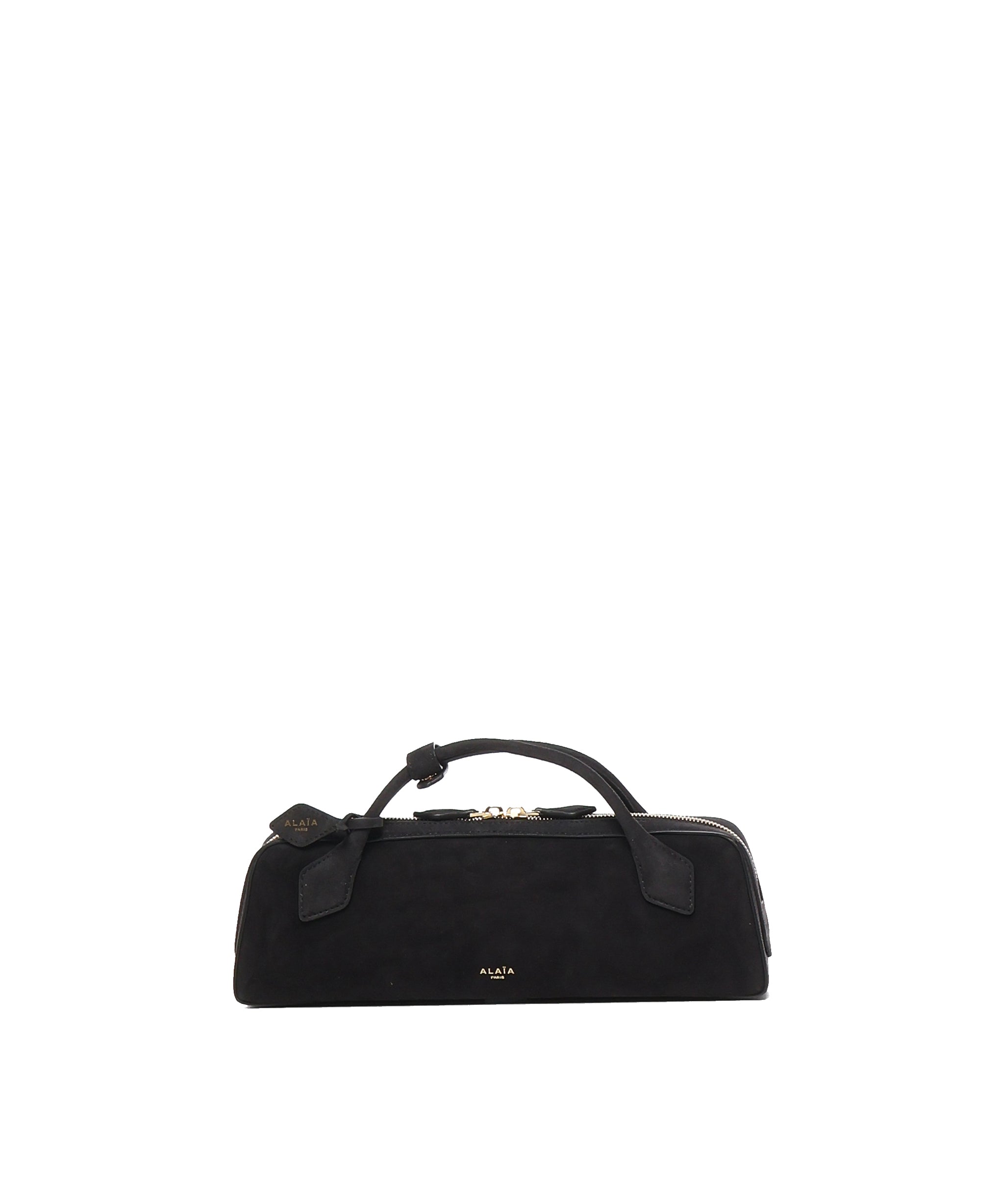 Pochette Le Teckel in pelle scamosciata AA1S06026CA328 999 ALAIA 