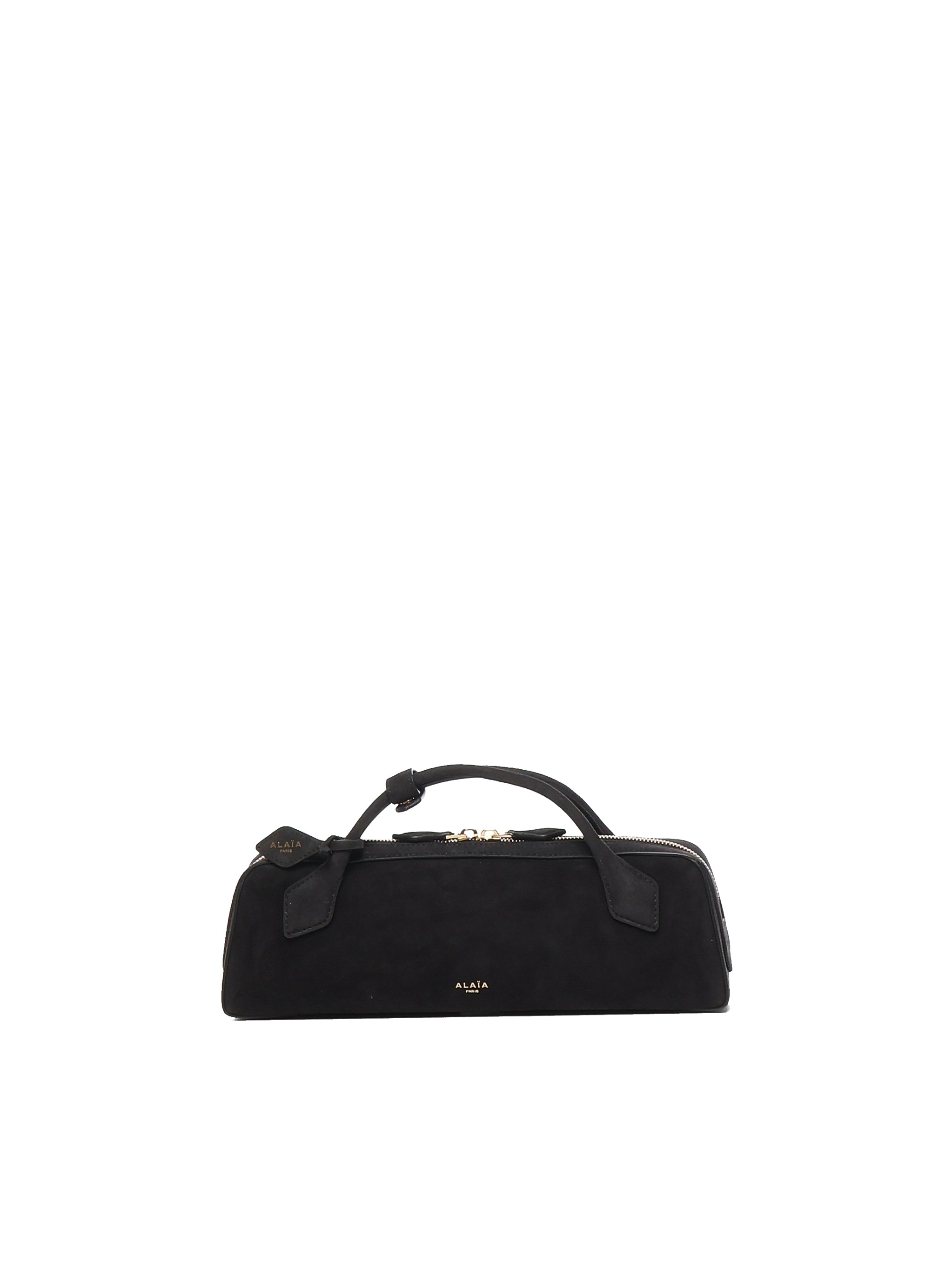 Pochette Le Teckel in pelle scamosciata AA1S06026CA328 999 ALAIA 