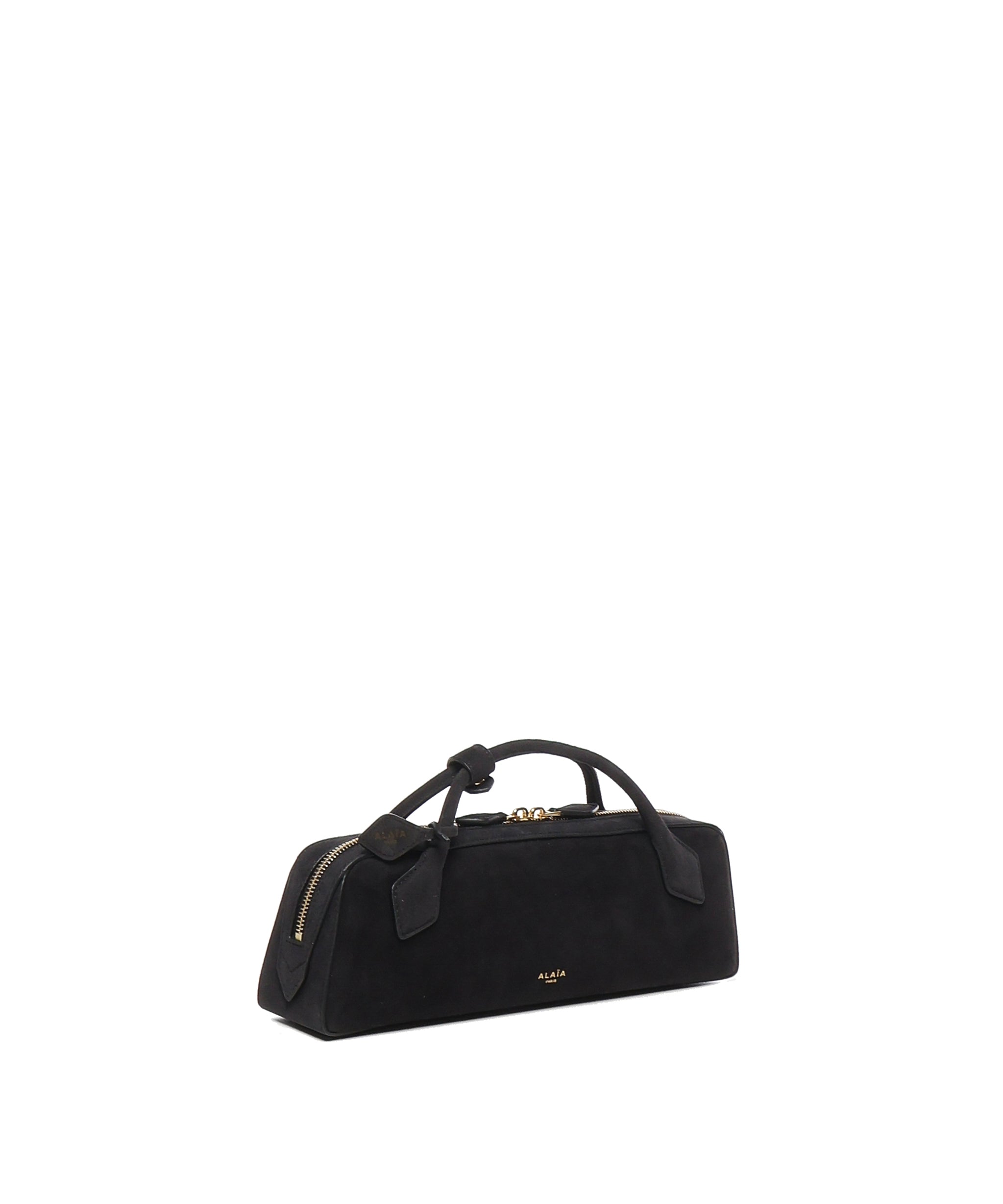 Pochette Le Teckel in pelle scamosciata AA1S06026CA328 999 ALAIA 