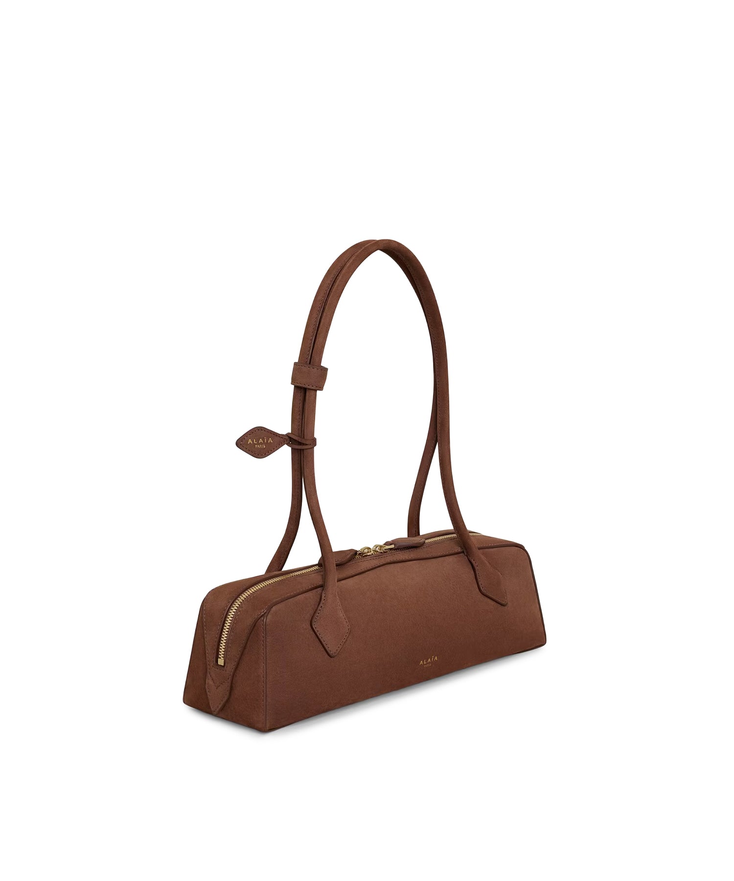 Borsa Le Teckel media in pelle d vitello nabuk AA1S06033CA214 731 ALAIA 