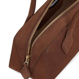 Borsa Le Teckel media in pelle d vitello nabuk AA1S06033CA214 731 ALAIA 