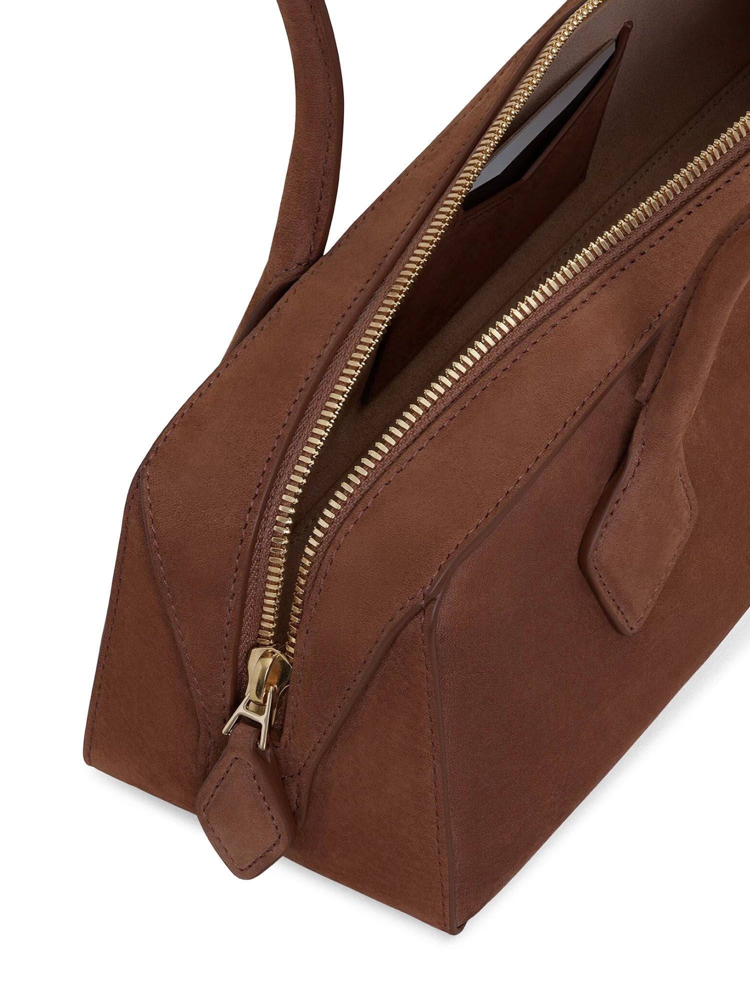 Borsa Le Teckel media in pelle d vitello nabuk AA1S06033CA214 731 ALAIA 
