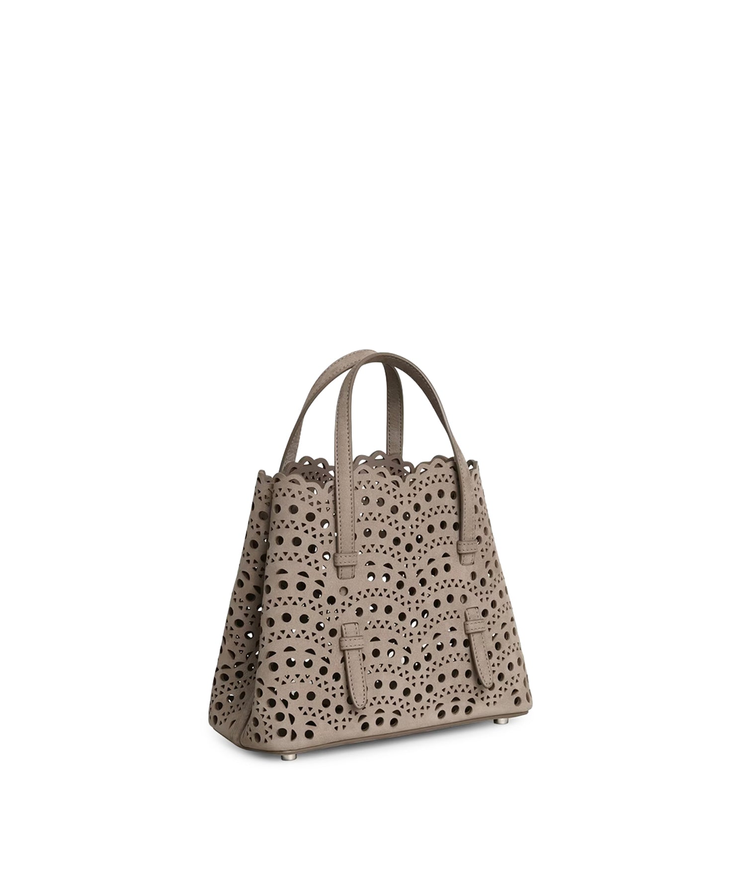 Borsa Mina 20 in nabuk Vienne a onde AA1S06720CA322 856 ALAIA 
