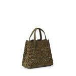 Borsa Mina 25 in nabuk Vienne a onde AA1S06720CA322 U21 ALAIA 