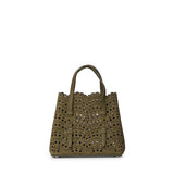 Borsa Mina 25 in nabuk Vienne a onde AA1S06720CA322 U21 ALAIA 
