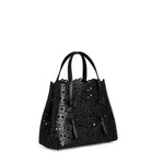 Tote bag piccola Mina 20 in pelle di vitello AA1S06720I251 999 ALAIA 