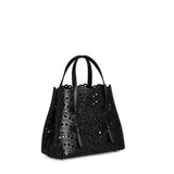Tote bag piccola Mina 20 in pelle di vitello AA1S06720I251 999 ALAIA 