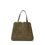 Borsa Mina 25 in nabuk Vienne a onde AA1S06725CA322 U21 ALAIA 