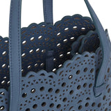 Borsa Mina 25 in nabuk Vienne a onde AA1S06725CA322 U95 ALAIA 