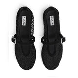 Ballerine in rete con strass AA3A029A023 999 ALAIA 