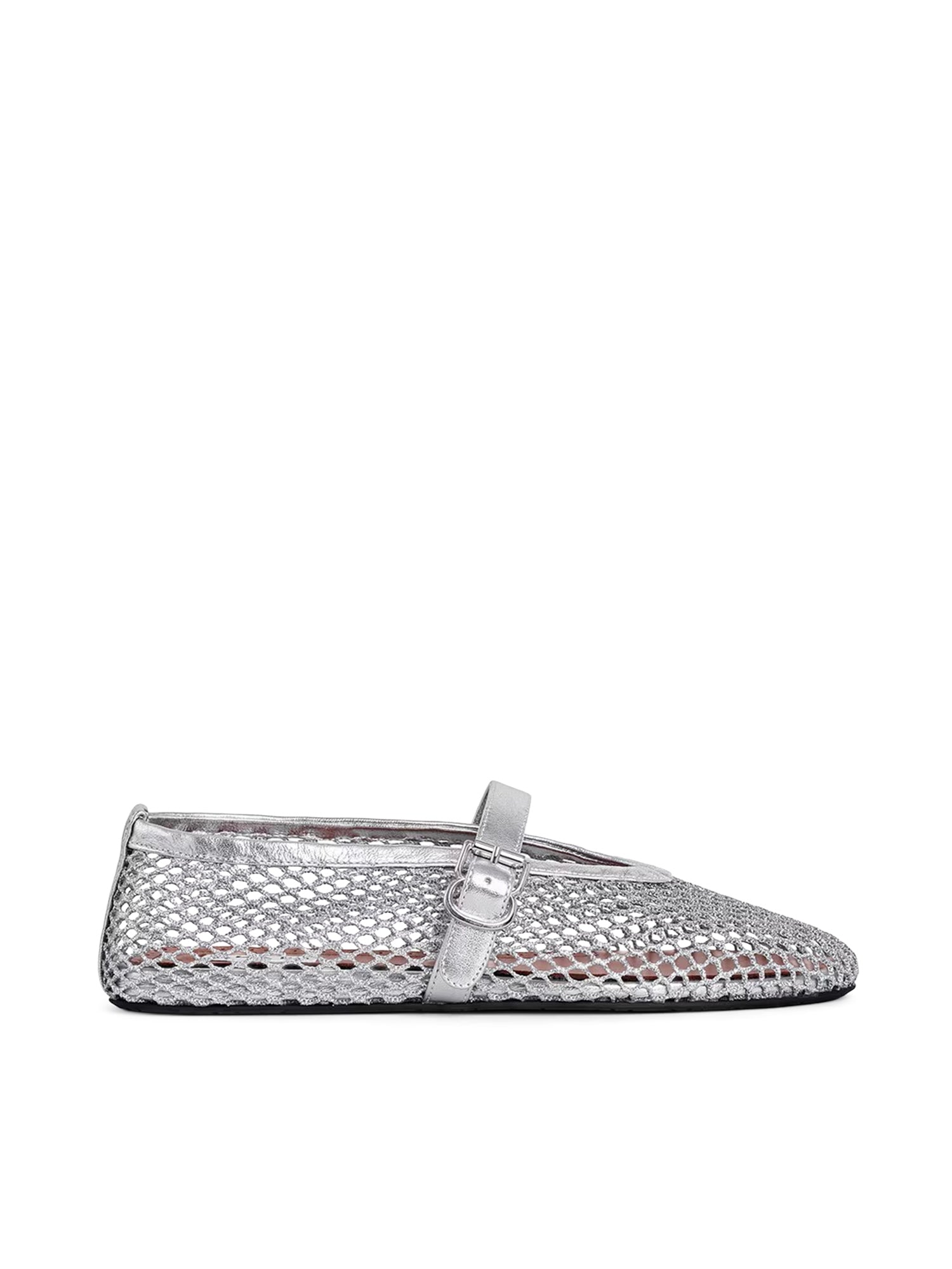 Ballerine in rete laminata AA3A029TK028 090 ALAIA 