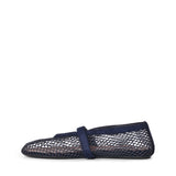 Ballerine in rete e suede AA3A029TK061 U54 ALAIA 