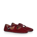 Ballerine incrociate in cavallino AA3A046I047 320 ALAIA 