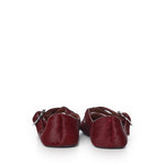 Ballerine incrociate in cavallino AA3A046I047 320 ALAIA 