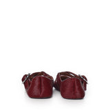 Ballerine incrociate in cavallino AA3A046I047 320 ALAIA 