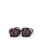 Ballerine flat e pelle di vitello goffrata AA3A069I294 730 ALAIA 