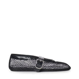 Ballerine flat e pelle di vitello goffrata AA3A069I294 999 ALAIA 