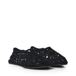 Slippers Vienne in pelle scamosciata AA3A1039I236 999 ALAIA 