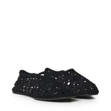 Slippers Vienne in pelle scamosciata AA3A1039I236 999 ALAIA 
