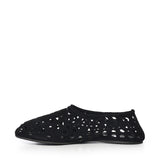 Slippers Vienne in pelle scamosciata AA3A1039I236 999 ALAIA 