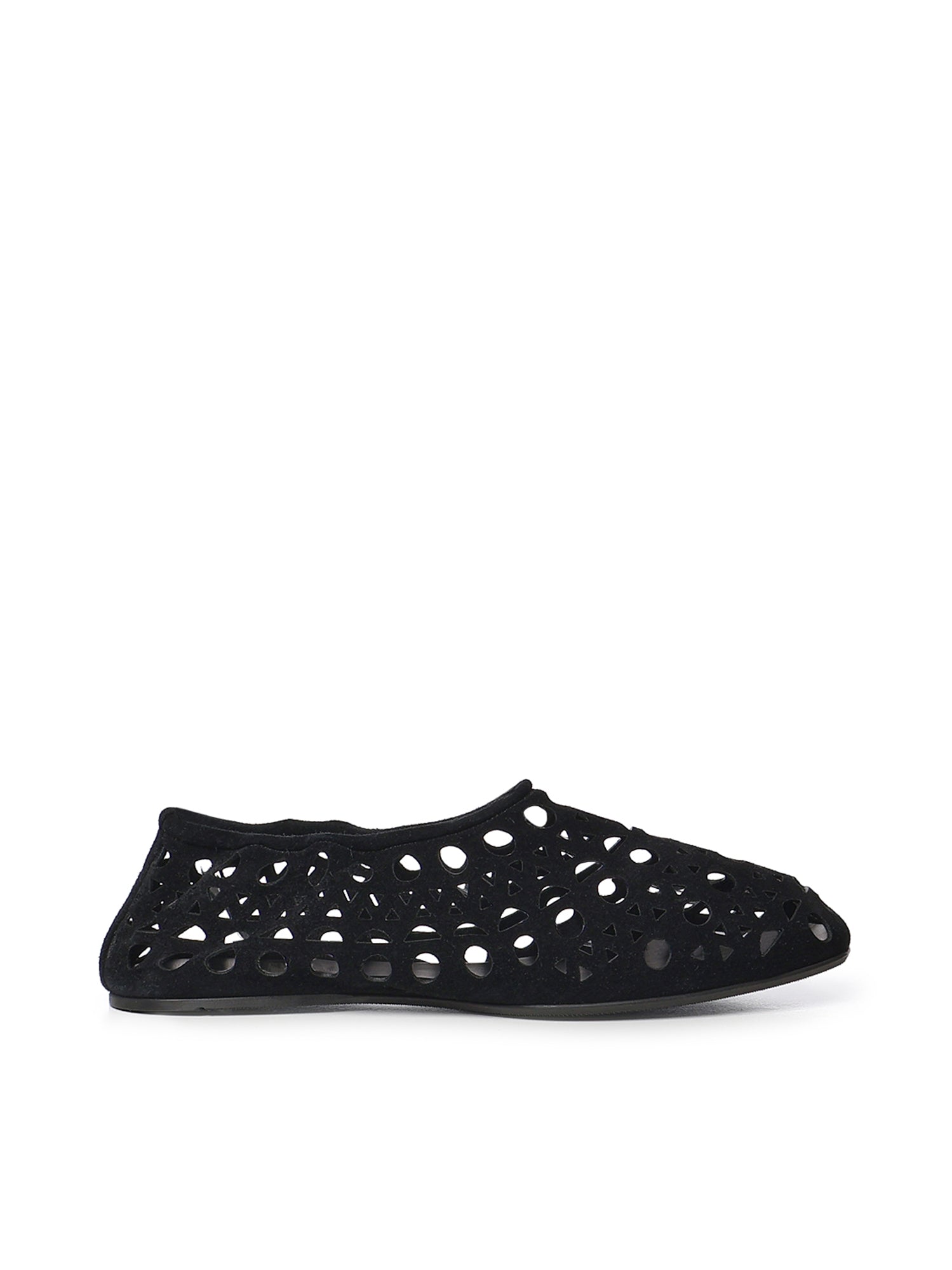 Slippers Vienne in pelle scamosciata AA3A1039I236 999 ALAIA 