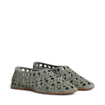 Slippers Vienne in pelle scamosciata AA3A1039I236 U24 ALAIA 