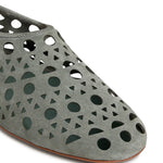 Slippers Vienne in pelle scamosciata AA3A1039I236 U24 ALAIA 