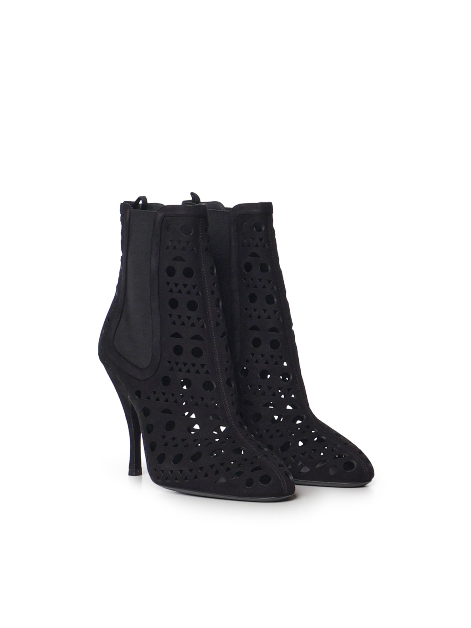 Stivaletti Vienne in suede AA3B2011I264 99 ALAIA 