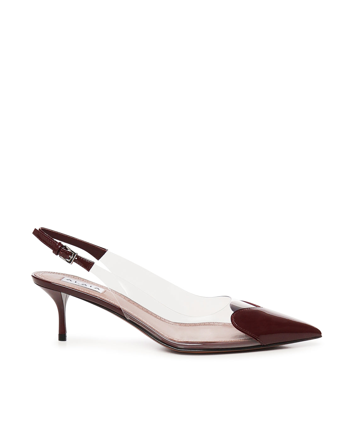 Slingback Le Cœur in pelle di agnello verniciata AA3E057CK150 325 ALAIA 