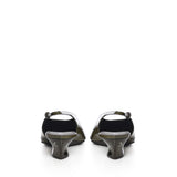 Slingback con zeppa in pelle verniciata AA3G3004I037 U21 ALAIA 