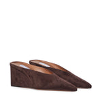 Mule Cube in pelle scamosciata AA3M104C0H53 U15 ALAIA 