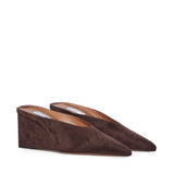 Mule Cube in pelle scamosciata AA3M104C0H53 U15 ALAIA 