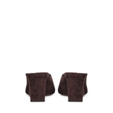 Mule Cube in pelle scamosciata AA3M104C0H53 U15 ALAIA 